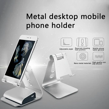 Univerzalnih Tablet Držalo za Mobilni mobilni telefon Stoji Aluminijeve Zlitine Vesa Podpora za iPad