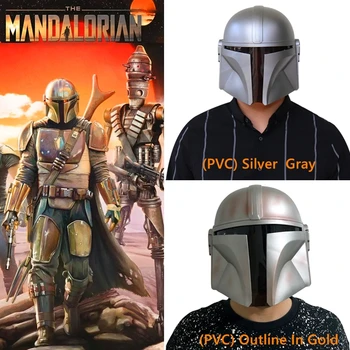V Mandalorian Čelada Vroče PVC Maska Sith Kylo Ren Darth Vader Clone Trooper, Cosplay Kostume za noč Čarovnic Star Wars Dodatki