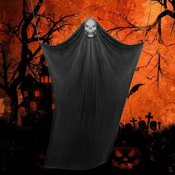 150*330 cm Halloween Visi Okostje, ki Plujejo pod Ghost Okraski Za na Prostem, v Zaprtih prostorih Stranke Bar Strašno Rekviziti Halloween Dekoracijo
