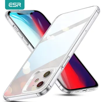 ESR Primeru Telefon za iPhone mini 12 12 Pro Max Jasno Kritje Kaljeno Steklo Ohišje za iPhone 12 /12 Pro /12 Pro Max Fundas ECHO Primerih