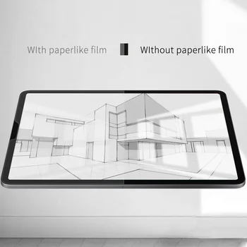 Mat PET Papirja, Kot so Film Za iPad 10.9 Air4 6. 9.7 7. 10.2 Zraka 3 10.5 Mini 5 Pro 11 Za 12,9 Zaščitnik Zaslon Anti Glare Slikarstvo