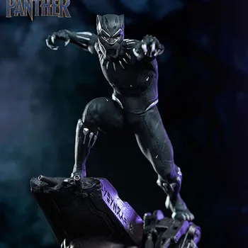 Marvel 1:10 Avengers Infinity Vojne Super Hero Black Panther Kip Akcijska Figura, PVC Igrač 18 cm z 2 Glav