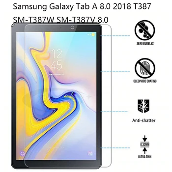 9H Kaljeno Steklo za SM-T387 SM-T387V Screen Protector Film za Samsung Galaxy Tab A 8.0 2018 T387 8.0 Palčni Tablični Stekla Film