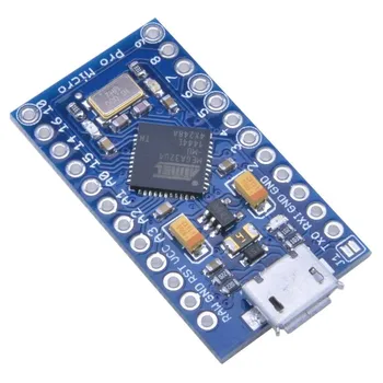 Aokin Pro Mikro USB ATmega32U4 Krmilnik 3.3 V 8MHz Razvoj Odbor Modul Za Arduino Leonardo Zamenjajte ATmega328