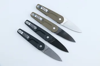 LEMIFSHE OEM folding nož N690 rezilo Aluminija zunanja orodja taktično kampiranje, lov kuhinjski nož EOS orodje