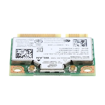 Dual Band tehnologijo Bluetooth 4.0 Brezžična Mini kartica PCI-E Card Za Intel 7260 AC DELL 7260HMW