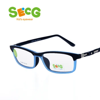 SECG Ljubka, Mehka, Prožna Optični Otrok Očal Okvir Silikona Otroci Očala Očala za Kratkovidnost Daljnovidnost Oculos Očala