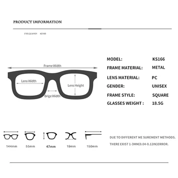 Anti-Modra Svetloba Recept Očala Moški Ženske Optičnih Očal AE0780