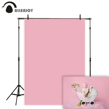 Allenjoy roza fotografija ozadje barva baby tuš ozadju portret studio photoshoot prop poroko photocall