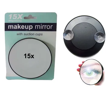 15X Ogledalo Make Up Lupo Kozmetični Povečevalno za Nego Obraza, Kopalnica Kompakten Ogledalo forMakeup #MF015 2x/veliko