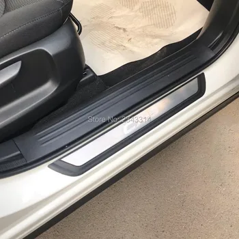 Za 2017 2018 2019 Mazda CX-5 CX 5 CX5 KF Nerjavno Jeklo Vrata Polico Izvažajo Ploščo Zaščitnik Trim Stražar Pedal Avto Styling Opremo