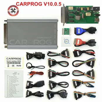 Najnovejši Carprog Avto Prog Polno V10.0.5 Z 21 Univerzalni Adapterji Programer Za avtoradio/Immo/nadzorna plošča/zračna Blazina/ECU Orodje za Popravilo