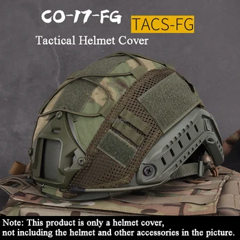 Taktična Vojaška Čelada, ki Pokriva Multicam Cs Boj proti Paintball Fotografiranje Hitro MH PJ BJ Čelade Kritje za Vojsko Wargame Lov