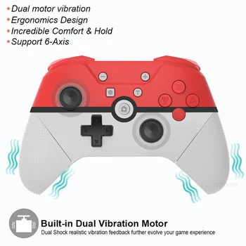 Podpora Bluetooth Krmilnik za Igre Za Nintendo Stikalo Pro Za NS Pro Brezžični Igra palčko Za Preklop RAČUNALNIKA z NFC 6-Osi