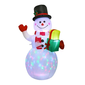 Božič Osvetljeno Napihljivi Snežaka, LED Luči, Igrače, Okraski za Lutke LED Dvorišče Prop za Gospodinjstvo Stranke Okraski