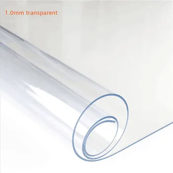 Nepremočljiva PVC Prt Namizni prt Pregledna Tabela Kritje Mat Kuhinja Vzorec Olja krpa za Steklo in Mehko Krpo Prtom 1,0 mm