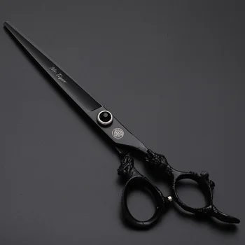 7.0 škarje professional frizerski škarje za rezanje las škarje frizuro japonska salon, frizerski salon škarje za lase rezanje nastavljanje satja v vrečko