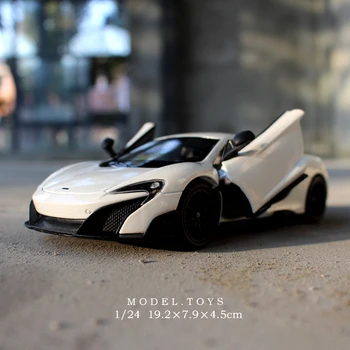 WELLY 1:24 MCLAREN 675LT zlitine modela avtomobila obrti dekoracijo igrača zbirka orodij za darilo