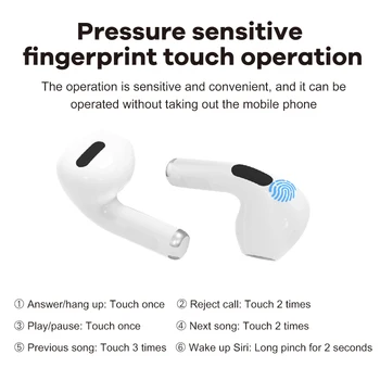 TWS Brezžična tehnologija Bluetooth 5.0 V Uho Športne Slušalke Z Mikrofon Stereo Slušalke Za iOS Android Telefone S Polnjenjem Polje