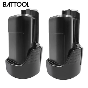 BATTOOL 2pcs za Bosch BAT411 Baterija 12 V Za 2,0 Ah Litij-Ionska Baterija BAT411A BAT412 BAT412A BAT413 BAT413A