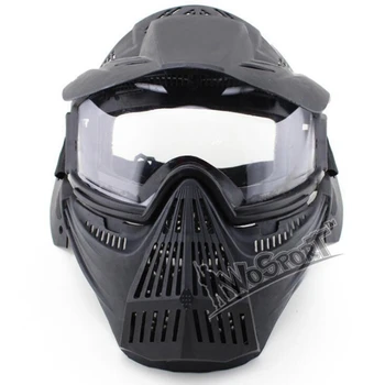 Taktično Prostem, Vojaško CS streljanje, Lov Paintball Oprema Maske Duha CS Wargame Varstvo Senčenje Mrežo Masko