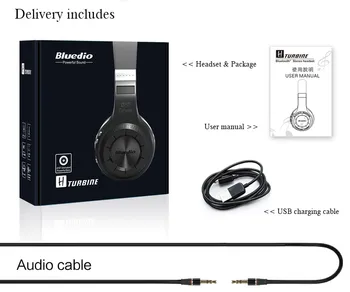 Bluedio NOČ Najboljše Slušalke Bluetooth, Različica 5.0 Brezžične Slušalke Znamke Stereo Slušalke Z Mikrofonom za Prostoročno Klicev