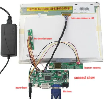 Za B150XG01 V. 7/B150XG01 1024×768 driverController odbor komplet LCD LED 15.0