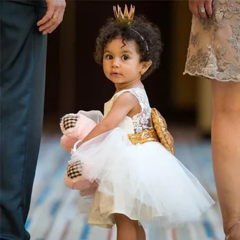 Baby Dekle 1 Leto, Rojstni dan Obleke Toddle oblačila za formalno večerne Obleke Fancy Dojenčka Stranka Obleko za otroke poroko obrabe