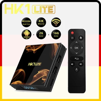Najboljši HK1 LITE Android 9.0 tv box 2 G 16 G RK3328A Hk1lite smart tv box set top box