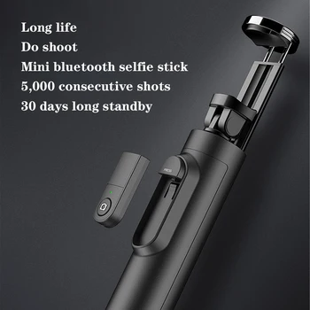 Selfie Palico Stojalo Prenosni Vse-v-Enem Strokovno Alumium Lita Lahka Bluetooth Remote Selfie Palico za Pametni Telefon