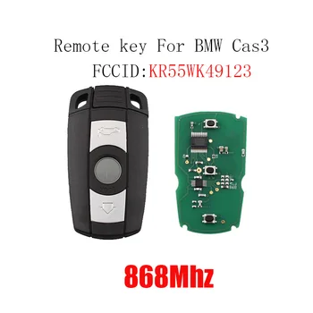KEYECU Smart Remote Key Fob CAS3 CAS3+ 3Button za BMW 1 3 5 7 Serija X5 X6 Z4 315MHZ 433MHZ 868MHZ PCF7945 ID46 Čip(ne KYDZ)