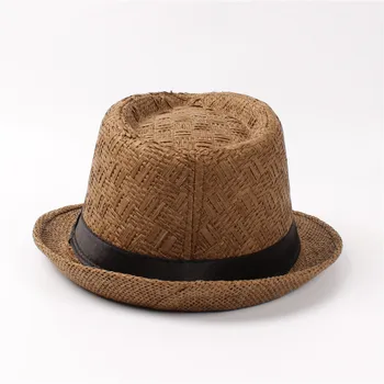 Ženske, Moške Poletne Potovanja Slame Čoln Plaži Fedora klobuk Za Gospoda Elegantna Dama Obmorskih Homburg Sonce Panamski slamnik