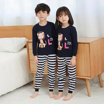 Otroci Sleepwear baby girl obleke pomlad zima bombaž določa Otrok, Homewear Pižamo za Boy pyjama enfant Otroci More 2-13Y