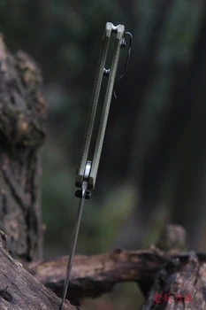 Mack Walker Damask VG10 Jekla, zložljiv nož G10 ročaj Keramični ležaji žep kampiranje self-defense hoja lov orodje