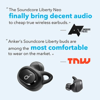 [Nadgrajeno] Anker Soundcore Svobode Neo TWS Pravi brezžični čepkov Z Bluetooth 5.0, Šport Sweatproof, in Izolacijo Hrupa