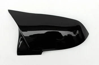 Za BMW F20 F21 F22 F23 F30 F31 F32 F33 F36 M3 M4 Videz ABS Črne Barve Pogled od Zadaj Stranska Ogledala Pokrov
