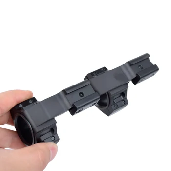 Taktično Pištolo AR15 m4 m16 Puško Optičnih Področje uporabe Mount 25.4 mm/30 mm QD Obroči Gori z libelo Za 11 mm 3/8
