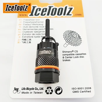 Icetoolz 09C1 Pest Orodja komplet za Shimano Kaseta& Center Lock Disk Zavore Installer/Odstranjevalec Orodje Za 1/2