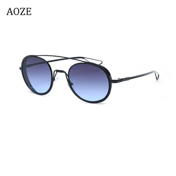2020cool moda systempunk slog okrogla kovinska sončna očala letnik gradient oblikovanje blagovne znamke sončna očala sončna očala gafas de sol hombre