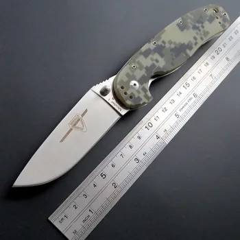 Eafengrow Podgana nož R1 Taktično Folding Nož AUS-8 Rezilo jekla žepni noži G10 Ročaj na prostem Orodje EOS Kampiranje Survival Nož