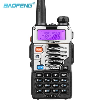 Baofeng UV-5RE Walkie Talkie Prenosni Radio Dual Band VHF 136-174Mhz UHF 400-520Mhz dvosmerni Radijski 5W 128CH
