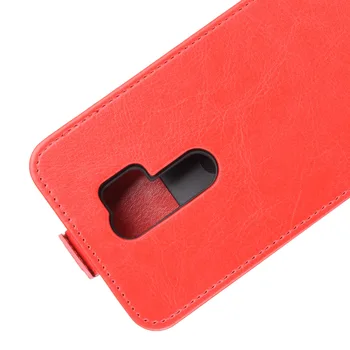 Luksuzni Usnjena torbica Za Redmi 9 Navpično Kritje Silicij Primeru telefon Za Redmi 9A Flip Denarnice kritje Za Redmi 9C telefon primeru vrečko