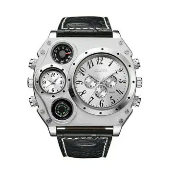 1963 watch multi-časovni pas air force pilot, kronograf, ročne ure quartz osebnost edinstveno ustvarjalno poslovno darilo moška ura