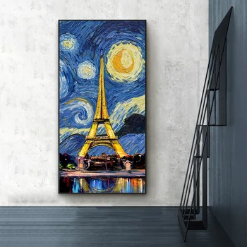 Van Gogh Navpično Znane Slike izhajajo Platno Slikarstvo Plakatov in Fotografij Stenske Slike za Dnevni Sobi Doma Dekor