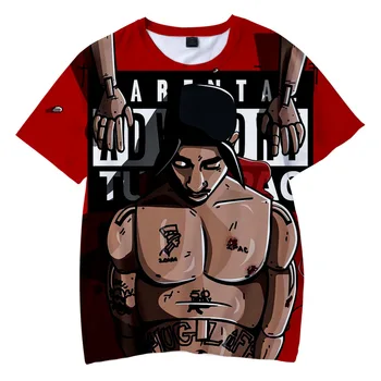 Makaveli Mens Tshirt Poletje Harajuku Slog T-shirt Ženske/Moški Tupac 2pac 3d T Shirt Znak Tiskanja Hip Hop Grafični Tees Vrhovi