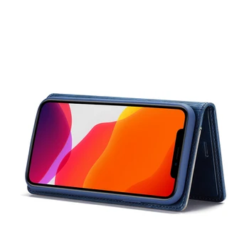 Magnetni Flip Denarnice Denarnica Primeru Za iPhone SE 2020 12 11 Pro Max 10 X 6 6s 7 Plus 8 XR XS Max PU Usnje Knjiga Telefon Primerih Conque