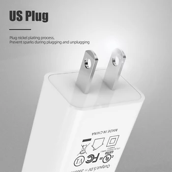 Ihuigol 5V 2A Polnilnik USB ZDA/EU Mobilni Telefon Adapter za Polnilnik Za iPhone 11 Pro Samsung Xiaomi Steno Potovanja Hitro Adapter