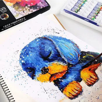 12ML 36 color gouache barve nastavite študenta umetnika, risanje profesionalni set oglaševanje umetnost varstvo okolja pigment