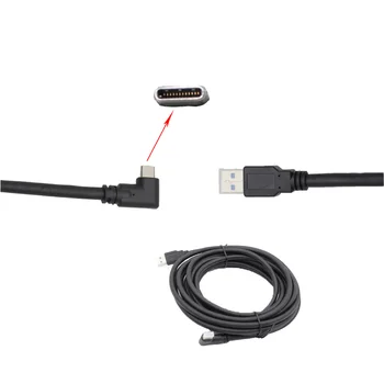 5m USB Tip C Podatkovni Kabel Hitro Polnjenje Kabel za Oculus Quest 2 Link VR Slušalke za Quest2 VR Očala Tip-C Line Adapter USB