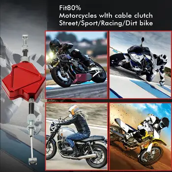 Za HONDA XR400MOTARD XR650R XR 400 MOTARD XR 650 R Motocikel Aluminija Umazanijo Pit Bike Stunt Sklopko Ročica za Enostavno Potegnite Kabel Sistem